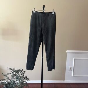 Uniqlo grey Pinstripe Pants